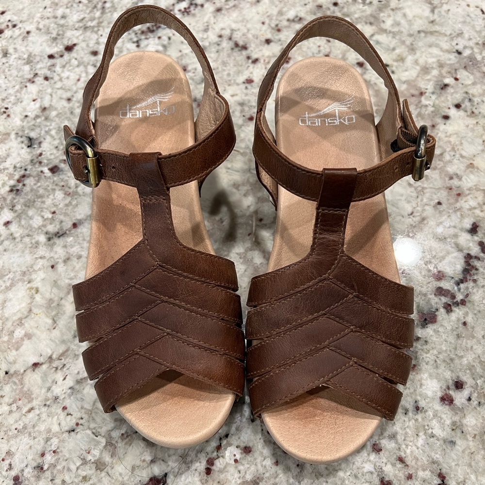 Dansko Platform Clog Sandals